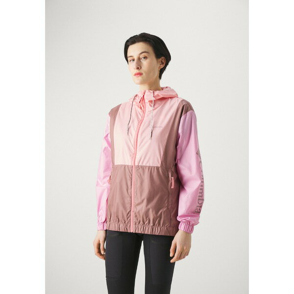 コロンビア ウィンドブレーカー レディース コロンビア レディース フィットネス スポーツ BASIN￠ JACKET - Windbreaker - salmon rose, co