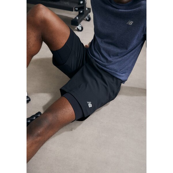 ニューバランス メンズ バスケットボール スポーツ LINED - Sports shorts - black