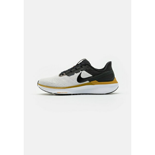 ナイキ メンズ バスケットボール スポーツ AIR ZOOM STRUCTURE 25 - Neutral running shoes - summit white/black/platinum tint/bronzine/amber brown/white
