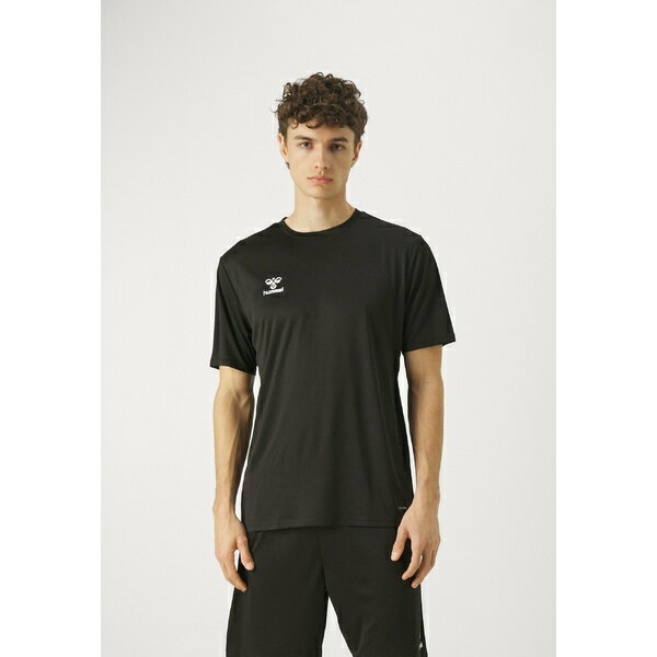 ҥ  Хåȥܡ ݡ ESSENTIAL JERSEY - Sports T-shirt - black