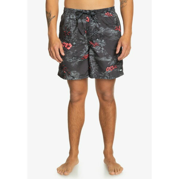 クイックシルバー メンズ バスケットボール スポーツ LONGMANHILL VOLLEY - Swimming shorts - grey