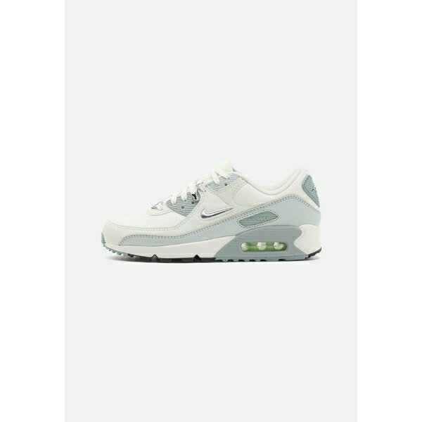 ナイキ レディース スニーカー シューズ AIR MAX 90 SE - Trainers - sail/metallic silver/sea glass/light silver/light pumice/vapor green