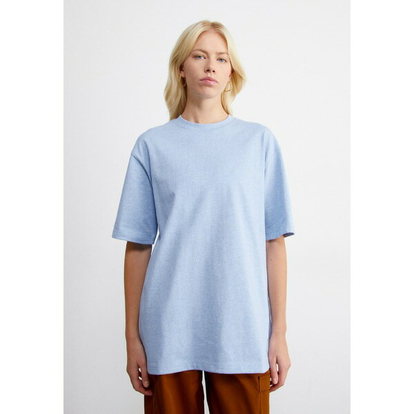 硼 ǥ եåȥͥ ݡ TEE - Basic T-shirt - blue grey heather