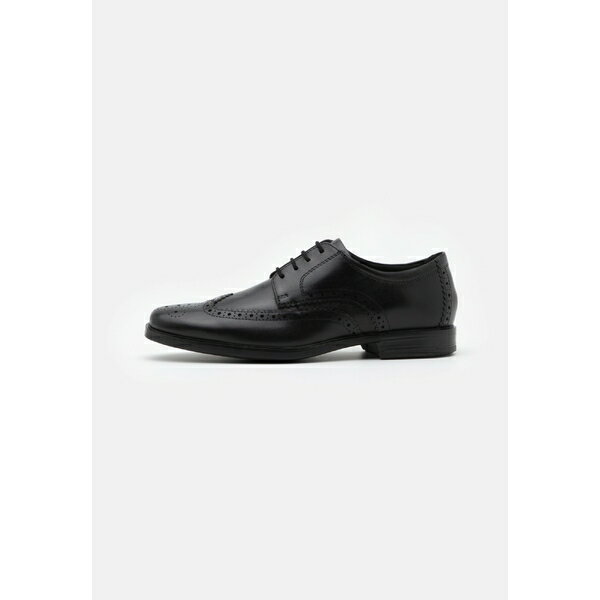 クラークス ビジネスシューズ メンズ クラークス メンズ ドレスシューズ シューズ HOWARD WING - Lace-ups - black