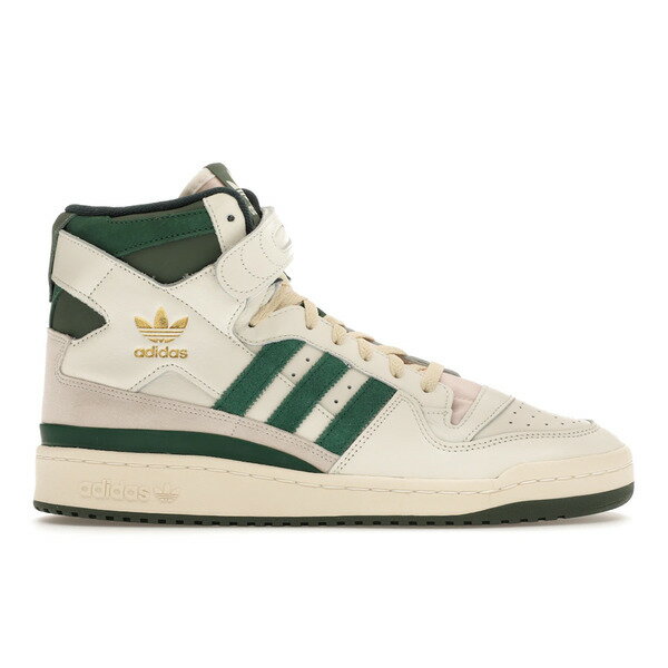 adidas アディダス メンズ スニーカー 【adidas Forum 84 Off White Team Dark Green】 サイズ US_M_13 Off White/Team Dark Green/Cloud White