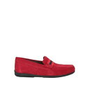 【送料無料】 ジェオックス メンズ スリッポン・ローファー シューズ Loafers Red