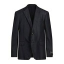 【送料無料】 ゼニア メンズ ジャケット&ブルゾン アウター Blazers Blue