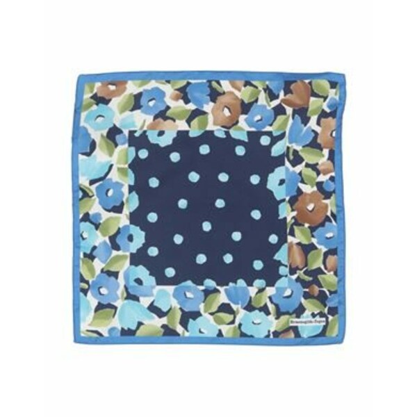 【送料無料】 ゼニア メンズ マフラー・ストール・スカーフ アクセサリー Scarves Blue