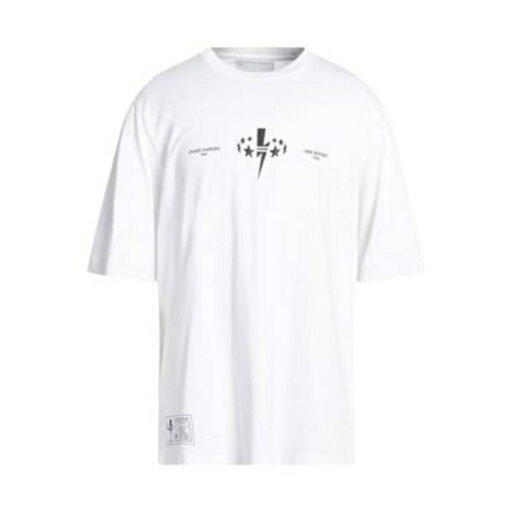 【送料無料】 ニールバレット メンズ Tシャツ トップス T-shirts White 【送料無料】 ニールバレット メンズ Tシャツ トップス T-shirts White