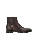 【送料無料】 サントーニ メンズ ブーツ シューズ Ankle boots Brown
