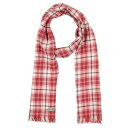 【送料無料】 ディースクエアード メンズ マフラー・ストール・スカーフ アクセサリー Scarves Red