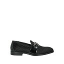 【送料無料】 ジーオーバーニー・コンティー メンズ スリッポン・ローファー シューズ Loafers Black