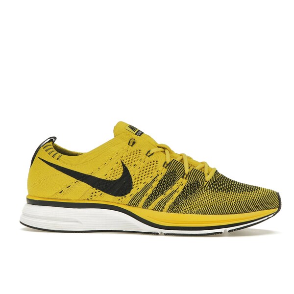 Nike ナイキ メンズ スニーカー 【Nike Flyknit Trainer Bright Citron】 サイズ US_8.5(26.5cm) Bright Citron/Black-White