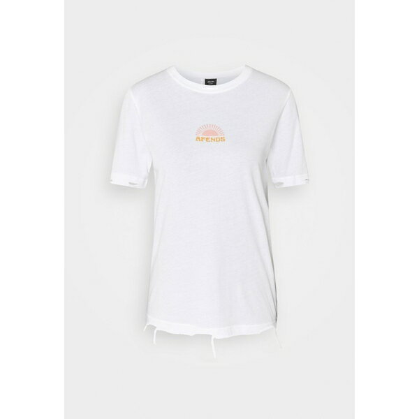 アフェンズ レディース Tシャツ トップス KIRBY - Print T-shirt - white