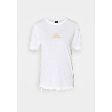 アフェンズ レディース Tシャツ トップス KIRBY - Print T-shirt - white