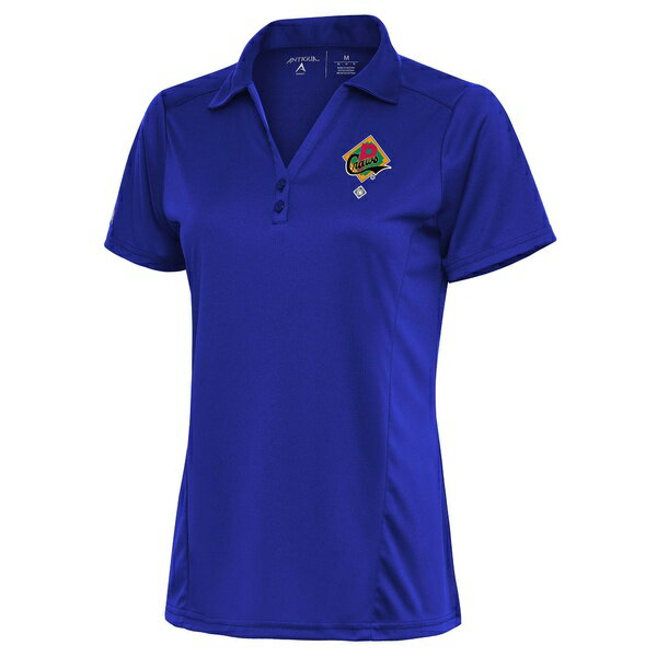 アンティグア レディース ポロシャツ トップス Pittsburgh Crawfords Antigua Women's Tribute Polo Royal 1