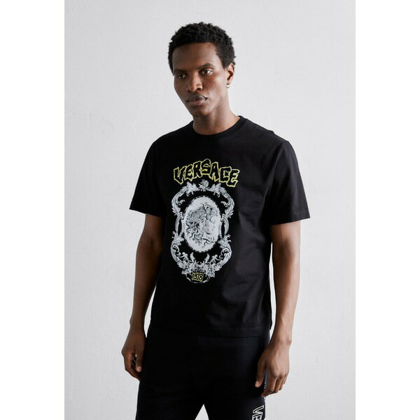 륵  T ȥåץ COMPACT PUNK MEDUSA CAMEO - Print T-shirt - black...