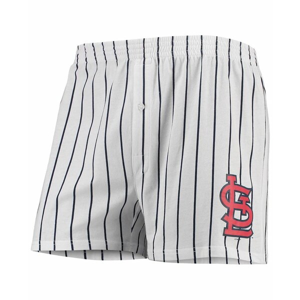コンセプトスポーツ メンズ カジュアルパンツ ボトムス Men's White St. Louis Cardinals Vigor Boxer Shorts White