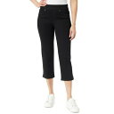 グロリアバンデービルト レディース デニムパンツ ボトムス Women's Shape Effect Pull-On Capri Jeans Black Rinse(4)