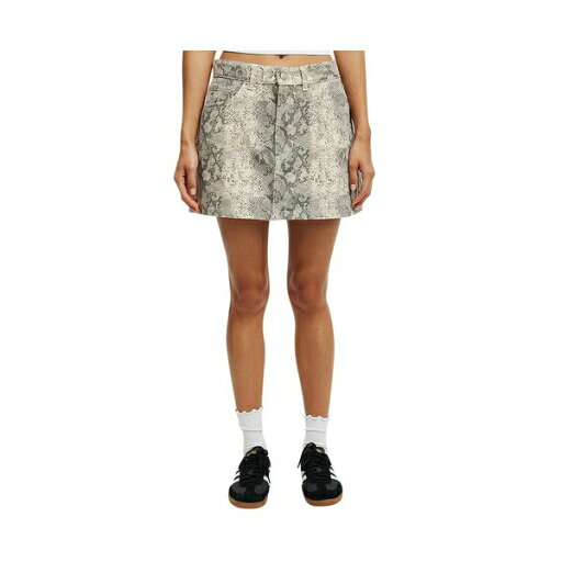 コットンオン レディース ワンピース トップス Women's Original Denim Mini Skirt Snake コットンオン レディース ワンピース トップス Women's Original Denim Mini Skirt Snake