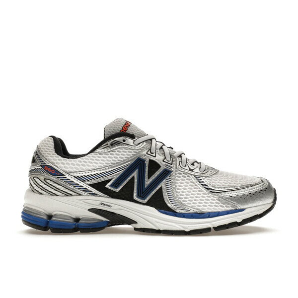 New Balance ニューバランス メンズ スニーカー 【New Balance 860v2 White Team Royal Silver】 サイズ US_7.5(25.5cm) White/Team Royal