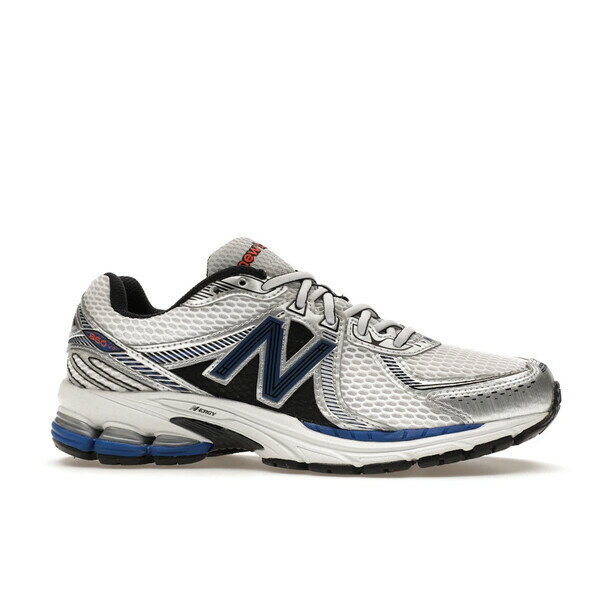 New Balance ニューバランス メンズ スニーカー 【New Balance 860v2 White Team Royal Silver】 サイズ US_7.5(25.5cm) White/Team Royal