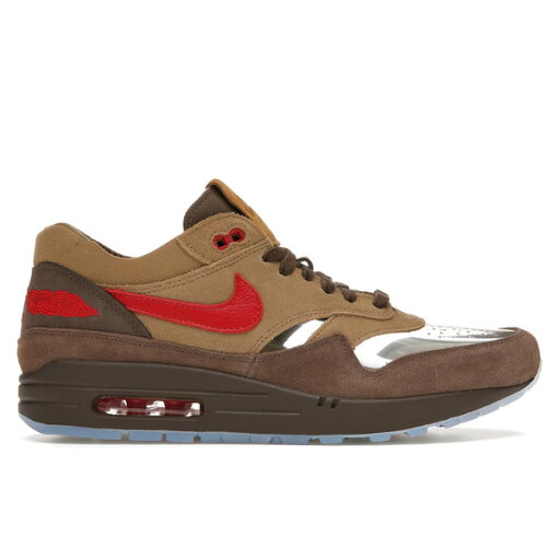 Nike ナイキ メンズ スニーカー 【Nike Air Max 1 CLOT Kiss of Death CHA】 サイズ US_7(25.0cm) Rocky Tan/Sport red Nike ナイキ メンズ スニーカー 【Nike Air Max 1 CLOT Kiss of Death CHA】 サイズ US_7(25.0cm) Rocky Tan/Sport red
