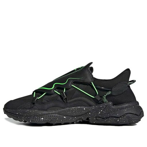 adidas アディダス メンズ スニーカー 【adidas Ozweego 'Black Solar Green' FZ1955】 サイズ US_8(26.0cm) adidas アディダス メンズ スニーカー 【adidas Ozweego 'Black Solar Green' FZ1955】 サイズ US_8(26.0cm)