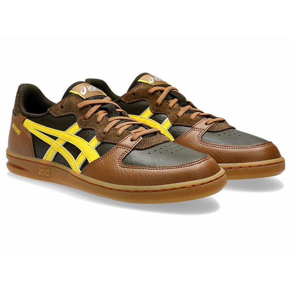 ASICS アシックス メンズ スニーカー 【ASICS Skyhand OG 'Black Coffee Yellow' 1203A451-201】 サイズ US_8.5(26.5cm)