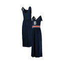 カールバンクス レディース ワンピース トップス Women's Navy Detroit Tigers Game Over Maxi Dress Navy