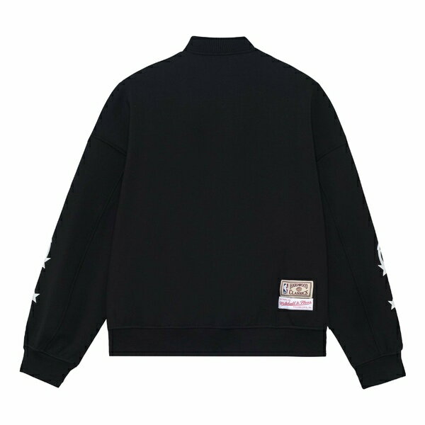 Mitchell & Ness ミッチェル&ネス メンズ スニーカー 【Mitchell & Ness x NBA Orlando Magic Varsity Jacket 'Black' MA13M027F-1】 サイズ US_M_XL