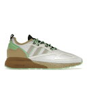 adidas アディダス メンズ スニーカー 【adidas ZX 2K Boost Star Wars The Mandalorian Mudhorn】 サイズ US_M_4 Cloud White/Glory Mint/Core Black