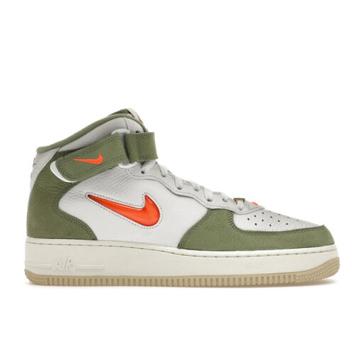 Nike ナイキ メンズ スニーカー 【Nike Air Force 1 Mid QS Jewel Oil Green】 サイズ US_M_4 White/Oil Green/Sail/Total Orange Nike ナイキ メンズ スニーカー 【Nike Air Force 1 Mid QS Jewel Oil Green】 サイズ US_M_4 White/Oil Green/Sail/Total Orange