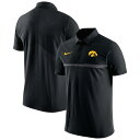 ナイキ メンズ ポロシャツ トップス Iowa Hawkeyes Nike Coaches Performance Polo Black