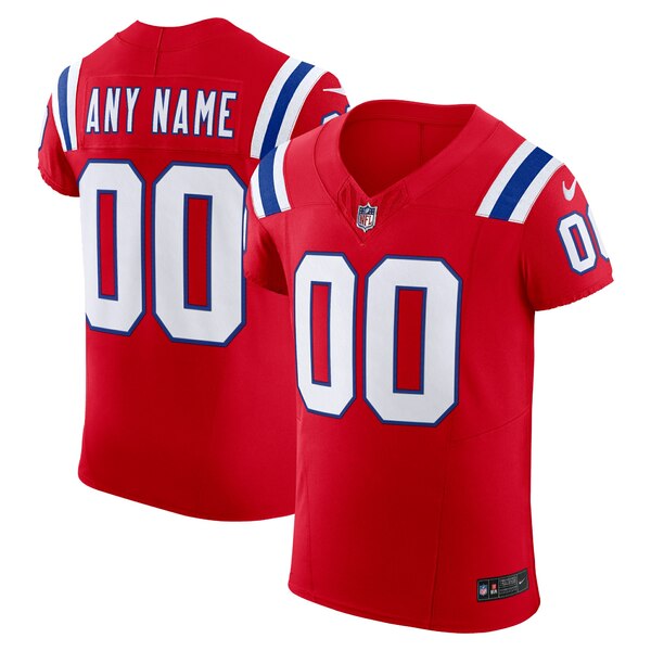 ʥ  ˥ե ȥåץ New England Patriots Nike Vapor F.U.S.E. Elite Custom Jersey Red