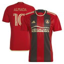 アディダス メンズ ユニフォーム トップス Thiago Almada Atlanta United FC adidas 2023 The 17s' Kit Replica Jersey Black