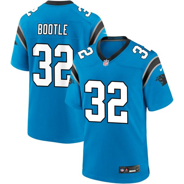 ナイキ メンズ ユニフォーム トップス Carolina Panthers Nike Alternate Custom Game Jersey Blue 1