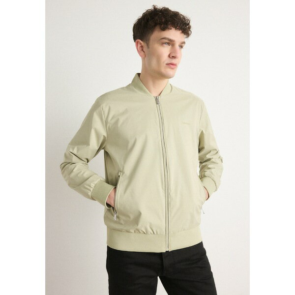 カルバンクライン メンズ ジャケット&ブルゾン アウター MATTE JACKET - Bomber Jacket - moss gray