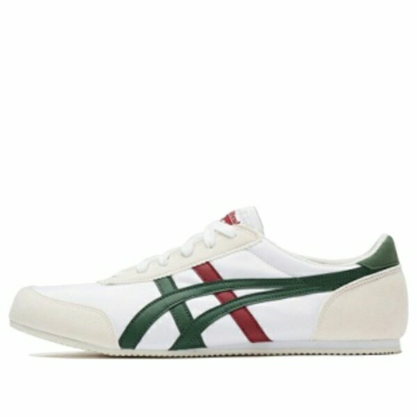Onitsuka Tiger オニツカタイガー メンズ スニーカー 【Onitsuka Tiger Track Trainer 'White Green' D318N-100】 サイズ US_7.5(25.5cm)