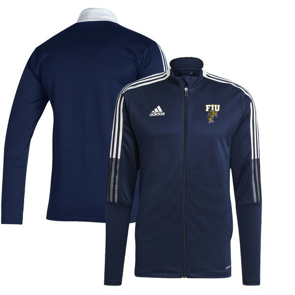 ǥ  ѡåȥ  FIU Panthers adidas Tiro 21 FullZip Track Jacket Navy