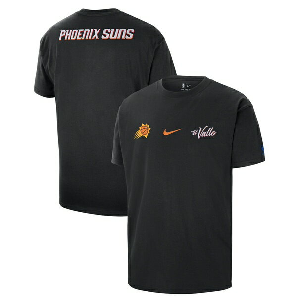 ナイキ メンズ Tシャツ トップス Phoenix Suns Nike 2023/24 City Edition Courtside Max90 TShirt Black