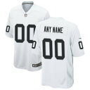 ナイキ メンズ ユニフォーム トップス Las Vegas Raiders Nike Custom Game Jersey White