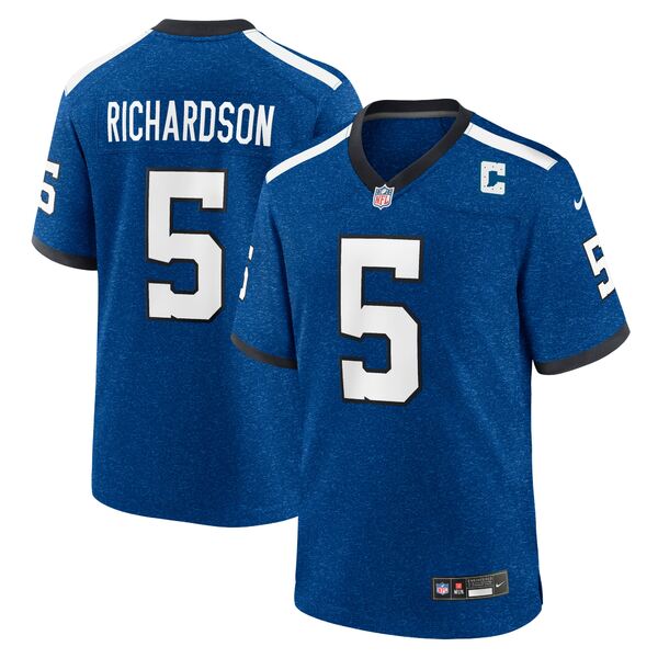 楽天astyナイキ メンズ ユニフォーム トップス Anthony Richardson Indianapolis Colts Nike Indiana Nights Alternate Game Jersey Royal
