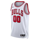 ナイキ メンズ ユニフォーム トップス Chicago Bulls Nike Unisex Swingman Custom Jersey White Association Edition