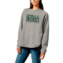 リーグカレッジエイトウェア レディース パーカー・スウェットシャツ アウター Loyola Greyhounds League Collegiate Wear Women's Victory Springs TriBlend Fleece Pullover Sweatshirt Heather Gray