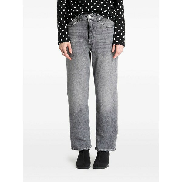 トミーヒルフィガー レディース デニムパンツ ボトムス Layla high-rise straight jeans Grey