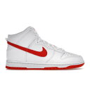 Nike ナイキ メンズ スニーカー 【Nike Dunk High White Picante Red】 サイズ US_10.5(28.5cm) White/White/Picante Red/Picante Red(4)