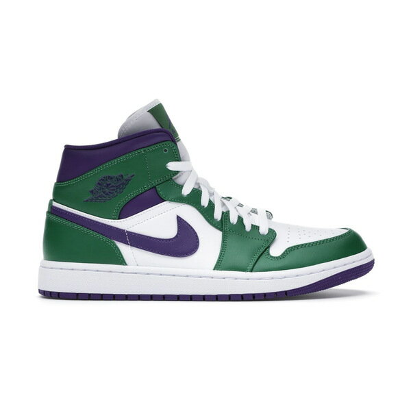 Jordan ジョーダン メンズ スニーカー 【Jordan 1 Mid Incredible Hulk】 サイズ US_8(26.0cm) Aloe Verde/Court Purple-White
