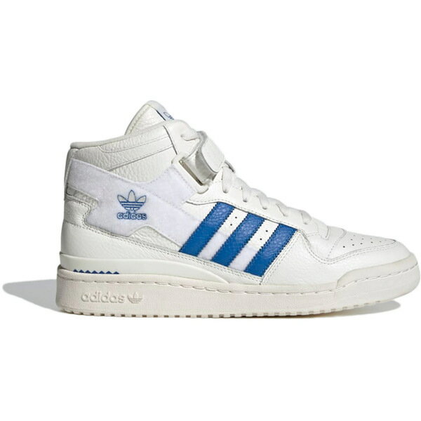 adidas アディダス メンズ スニーカー 【adidas Forum Mid Off White Blue Bird】 サイズ US_10.5(28.5cm) Off White/Off White/Blue Bird
