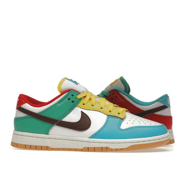 Nike ナイキ メンズ スニーカー 【Nike Dunk Low Free 99 White】 サイズ US_9(27.0cm) White/Light Chocolate-Roma Green